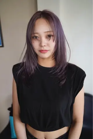 カラー 渋谷/ハイトーン/ 💫airi🪽のヘアスタイル