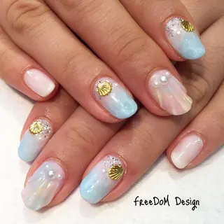 ネイル ＦreeDoＭ   Design所属・W KUMIのネイルデザイン