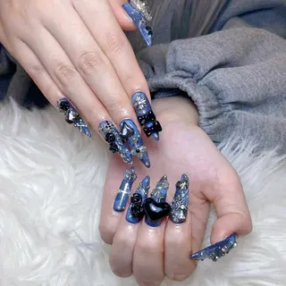 ネイル ゴテゴテ ネイルのネイルデザイン