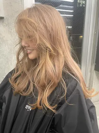 セミロング カラー センスをお届けします 大谷将生INFPのヘアスタイル