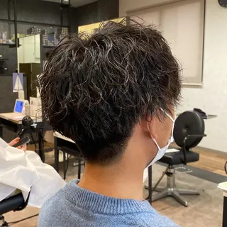 メンズ 矢部 萌深のヘアスタイル