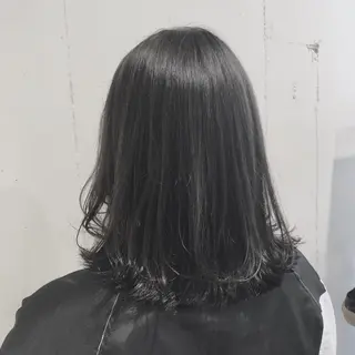 ミディアム カラー パーマ ヘアアレンジ 【ツヤ髪美容師】 ツダケイスケのヘアスタイル