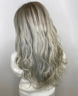 ロング カラー 美容室 HAKUAのヘアスタイル