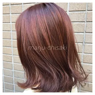 細めハイライト🩶 ボブ/レイヤーカットのヘアスタイル