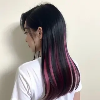 ロング カラー 個室　髪質改善　Emily所属・髪質改善✨韓国ヘア ✨yugiのヘアスタイル