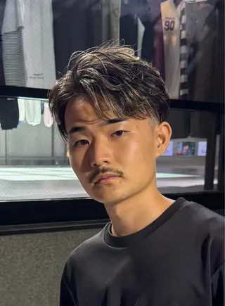 ショート パーマ メンズ 👑マッシュの王👑 メンズカット/ゆうきのヘアスタイル