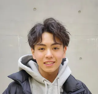 ショート パーマ メンズ assort tokyo所属・無料カットモデル募集 ✨鵜澤　佑気のヘアスタイル