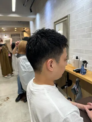 メンズ 似合わせのプロ🌿 ショート/銀座/れんのヘアスタイル