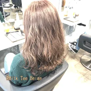 セミロング カラー 🔷似合わせのプロ KUMA🔷のヘアスタイル