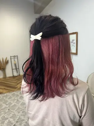 ミディアム Ayaka🩰🎀 ガーリー/暖色♡のヘアスタイル
