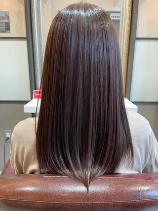 セミロング カラー Avery NEWYORK所属・Avery SHINのヘアスタイル