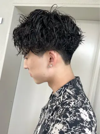 ショート パーマ メンズ メンズ似合わせ🪞 リピート率No.1のヘアスタイル