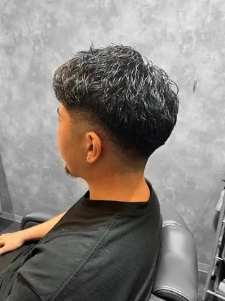 パーマ メンズ メンズサロンBOLT浜口店所属・高村 吉斗のヘアスタイル