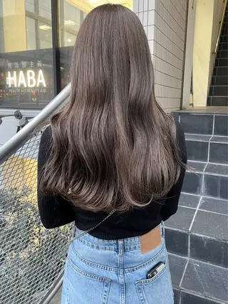 ロング カラー ParveMix🍀 藤原愛未のヘアスタイル