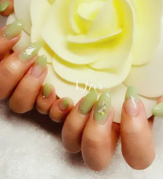 ネイル A.free✧*｡ アレルギー対応✧*｡のネイルデザイン