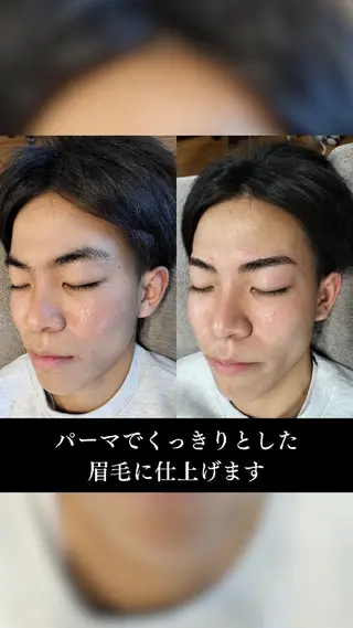 メンズ アイブロウ メンズ脱毛専門店Oceans所属・メンズ眉毛・脱毛専門 Oceansの眉毛・アイブロウイメージ