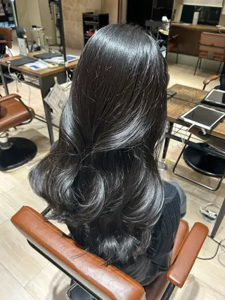 パーマ 🎀大竹美侑／顔まわ りカット／レイヤーのヘアスタイル