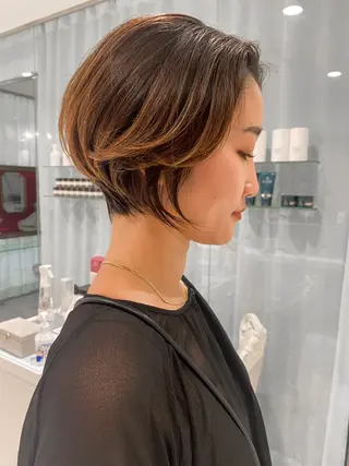 ショート driP.　by HAVANA所属・パーマ / ボブ /ショート 谷口 陸のヘアスタイル