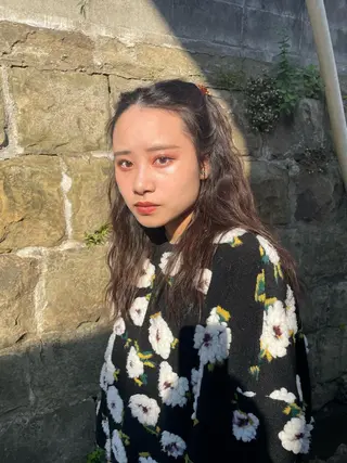 ロング HITOMI 福岡パーマのヘアスタイル