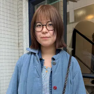 ショート カラー Lilu しずくのヘアスタイル