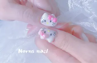 ネイル Norns nail (猫いるサロン🐈)のネイルデザイン