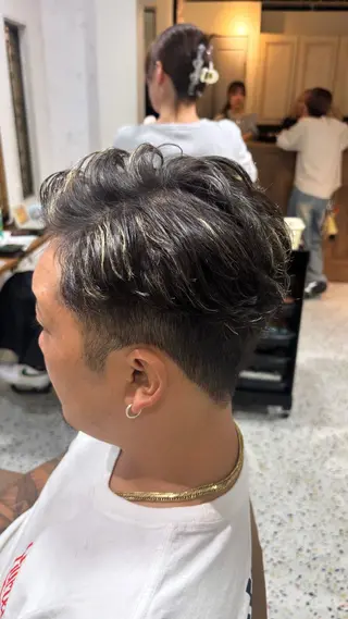 パーマ ひゅうな 【🚹モデル様募集】のヘアスタイル