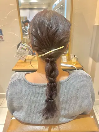 ヘアアレンジ 🎀韓国ヘア /KAHO🎀のヘアスタイル