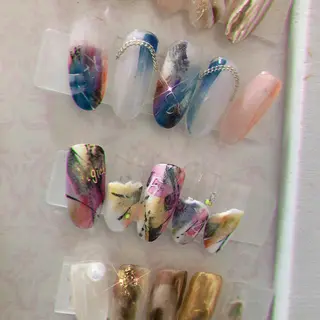 ネイル 奥園 良恵のネイルデザイン