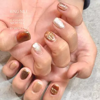 ネイル Seemly 千田町店所属・フラワーパラジェル 🌸シームリーエミのネイルデザイン