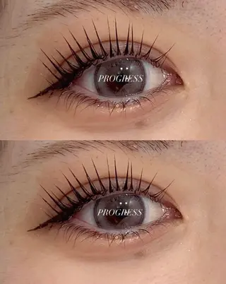 マツエク・マツパ PROGRESS 🌈✨まい✨🌈のマツエク・マツパデザイン