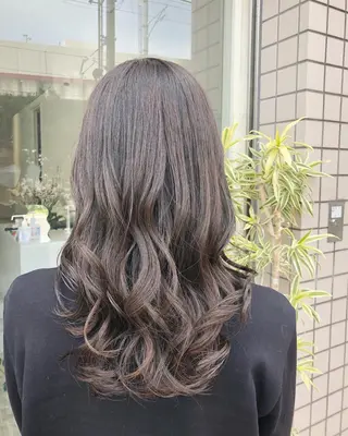 セミロング カラー MignonS 仙幸 大輔のヘアスタイル