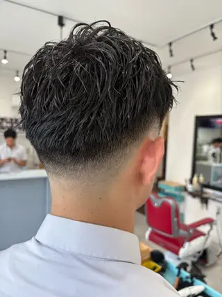 ショート メンズ CUCUMBER所属・本間 颯太のヘアスタイル