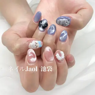 ミディアム nail jaol池袋店所属・ネイルJaol 池袋のネイルデザイン