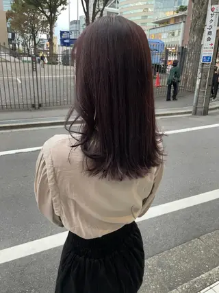 ミディアム カラー キッズ オトナヘア🌸 harukaのヘアスタイル