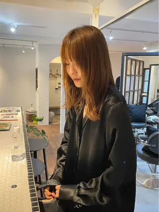 ロング カラー 高橋 愛美のヘアスタイル