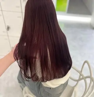 ロング カラー みう/仙台/暖色/ 艶髪/顔周りカット/のヘアスタイル