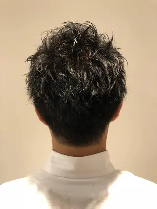 メンズ 髪質改善/イルミナ/ 城崎のヘアスタイル