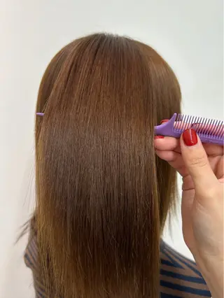 ミディアム natura所属・透明感カラー/ 髪質改善🤍ruriのヘアスタイル