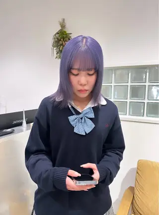 ショート カラー ハイトーン /ブリーチ/miyuのヘアスタイル