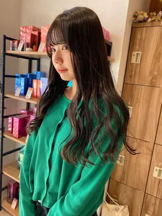 ロング カラー パーマ指名No1 /namiのヘアスタイル
