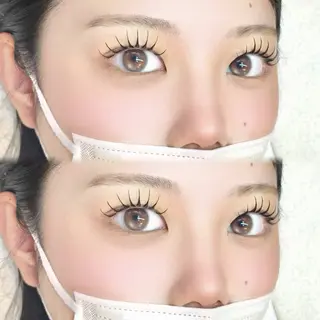 マツエク・マツパ sara 🌙のマツエク・マツパデザイン