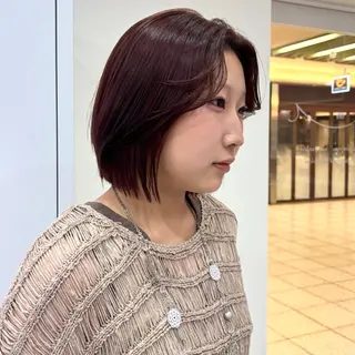 ショート カラー 服部 沙弥佳のヘアスタイル