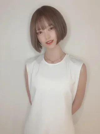 ショート カラー なりたいが叶う ながしまじゅんきのヘアスタイル
