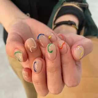 ネイル 栗田 ゆう子のネイルデザイン