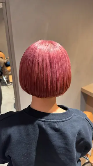 ショート カラー 松本 夢叶のヘアスタイル