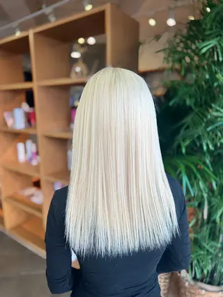 カラー ブリーチカラー/ わきたちえ🌻のヘアスタイル