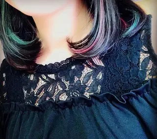 ミディアム カラー 原宿サロン代表 デザインカラー伊藤卓のヘアスタイル