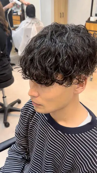 ショート パーマ メンズ メンズStylist 山根慧のヘアスタイル