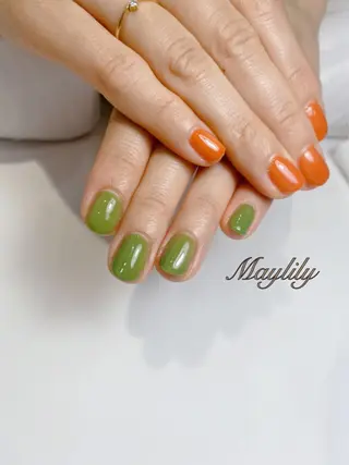 ネイル Nail care salon Maylily所属・Nail salon Maylilyのネイルデザイン