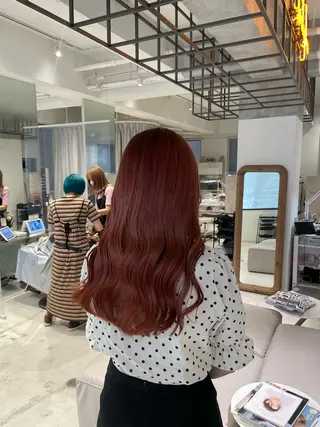 ロング カラー loely 💞miyuのヘアスタイル